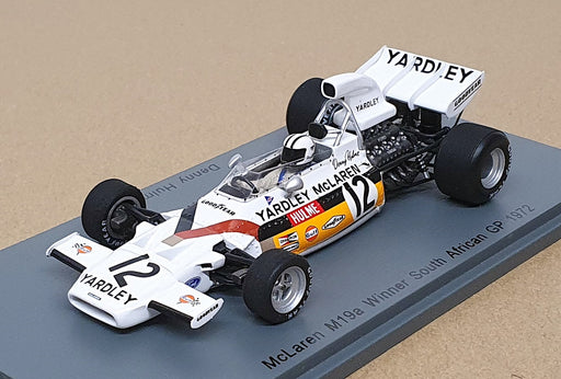 Spark 1/43 Scale S4292 F1 McLaren M19a #12 Winner South Africa GP 1972 D. Hulme
