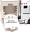 Hess Appx 35cm Long HS3912 - Toy Truck & 2 Race Cars With Lights - White/Green
