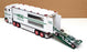 Hess Appx 35cm Long HS3912 - Toy Truck & 2 Race Cars With Lights - White/Green