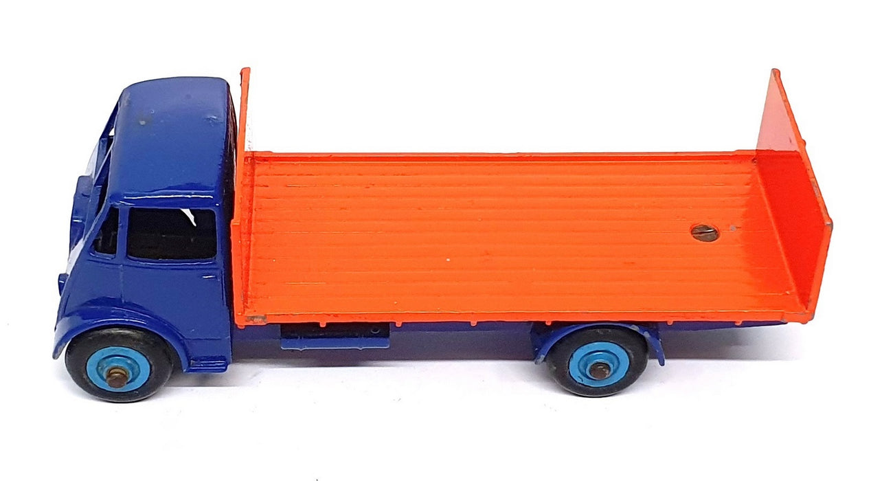 Dinky Toys 513 - Guy Flat Truck With Tailboard - Blue/Orange