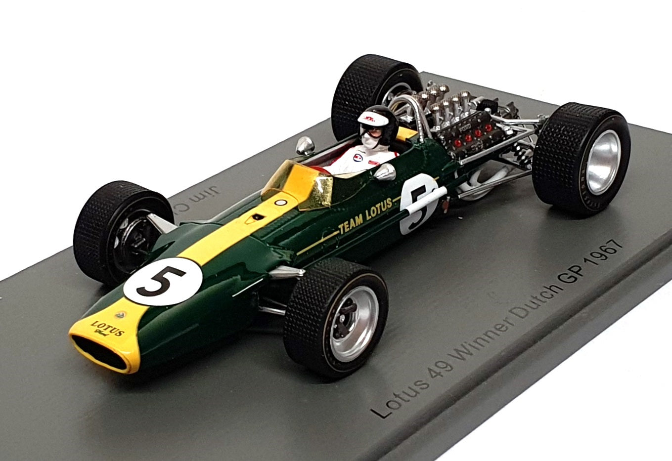 Spark 1/43 Scale S4826 - F1 Lotus 49 #5 Winner Dutch GP 1967 Jim Clark