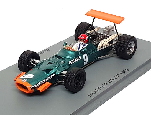 Spark 1/43 Scale S5704 - F1 BRM P138 #9 US GP 1968 Bobby Unser