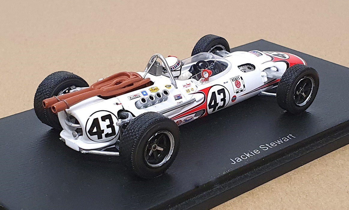 Spark 1/43 Scale S2391 - Lola T90 #43 Indy 500 1966 Jackie Stewart