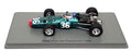 Spark 1/43 Scale S5701 - F1 BRM P126 #36 6th French GP 1968 P. Courage