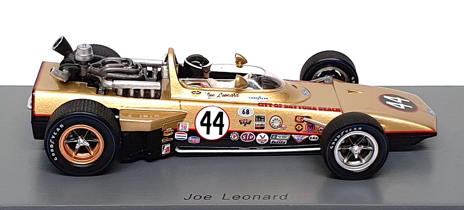 Spark 1/43 Scale S4262 - Eagle Mk7 #44 Indy 500 1969 Joe Leonard