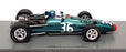 Spark 1/43 Scale S5701 - F1 BRM P126 #36 6th French GP 1968 P. Courage