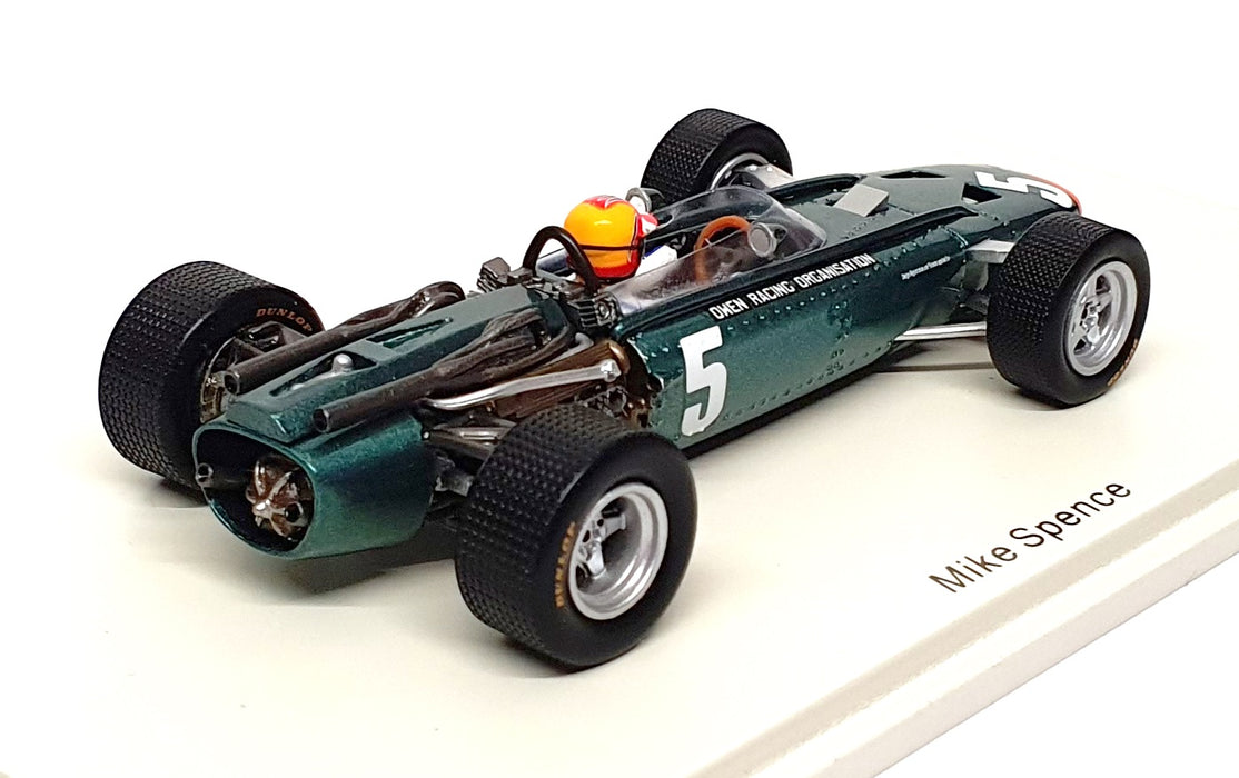 Spark 1/43 Scale S4252 - F1 BRM P83 #5 Monaco GP 1967 Mike Spence