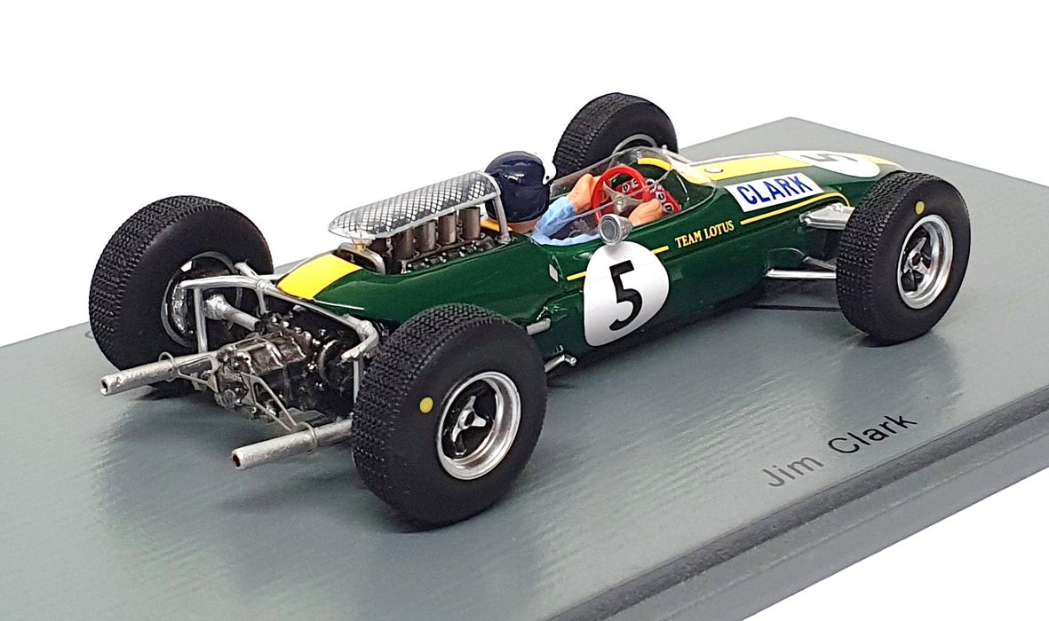 Spark 1/43 Scale S7132 - F1 Lotus 33 #5 Winner British GP 1965 Jim Clark