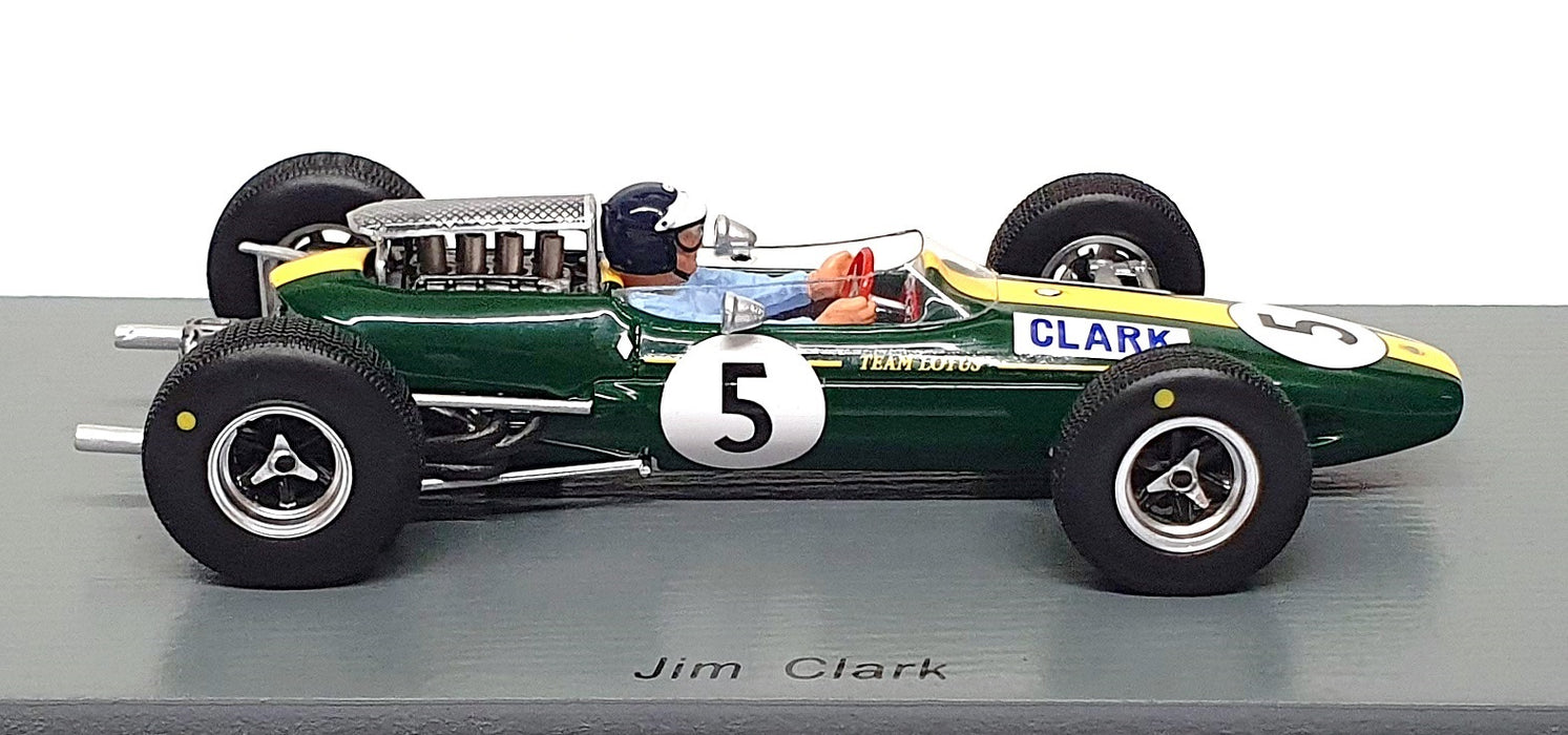 Spark 1/43 Scale S7132 - F1 Lotus 33 #5 Winner British GP 1965 Jim Clark