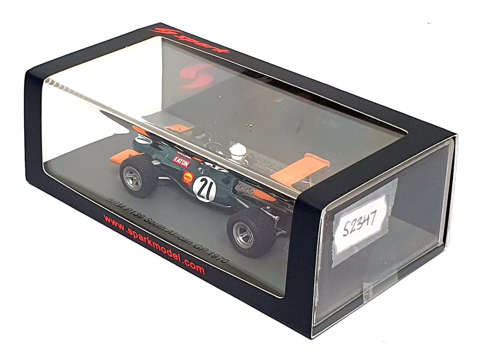 Spark 1/43 Scale S2347 - F1 BRM P139 #21 South Africa GP 1970 G. Eaton