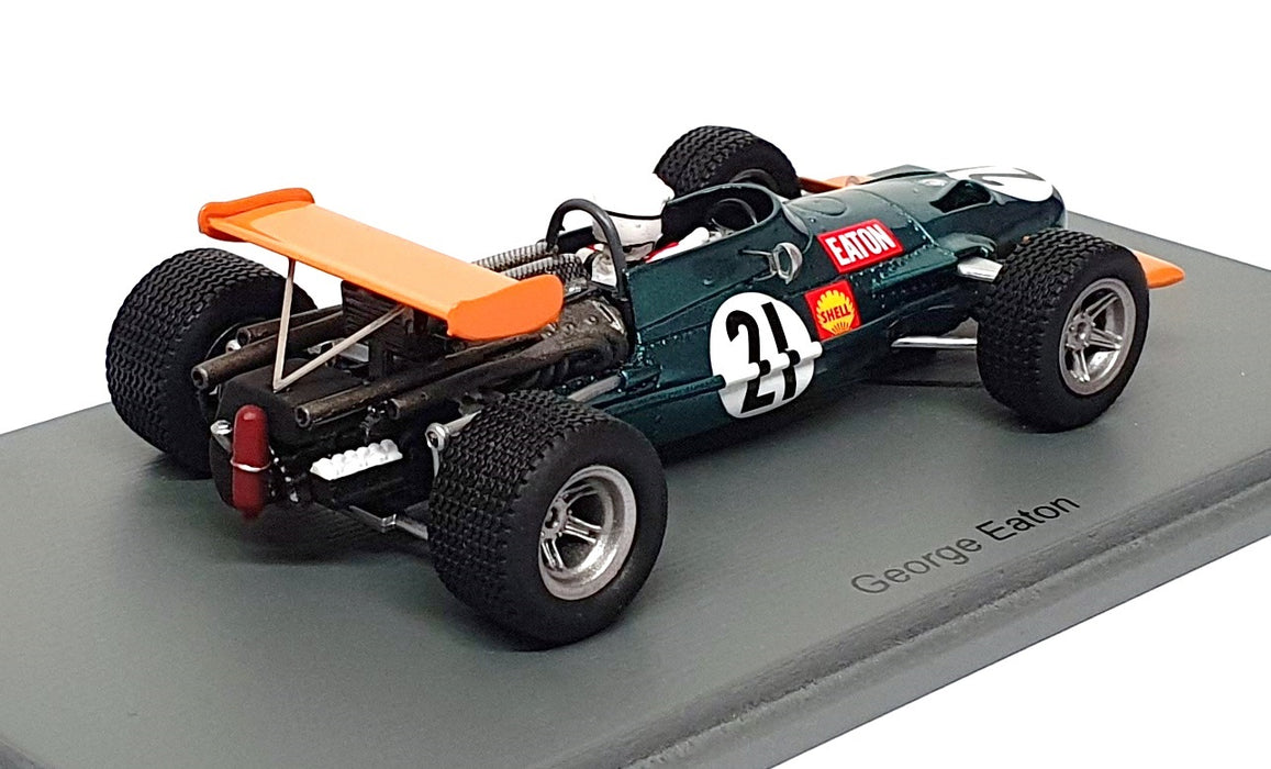 Spark 1/43 Scale S2347 - F1 BRM P139 #21 South Africa GP 1970 G. Eaton