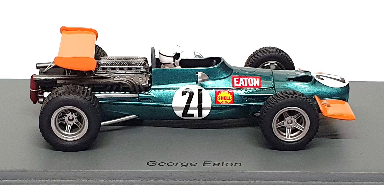 Spark 1/43 Scale S2347 - F1 BRM P139 #21 South Africa GP 1970 G. Eaton