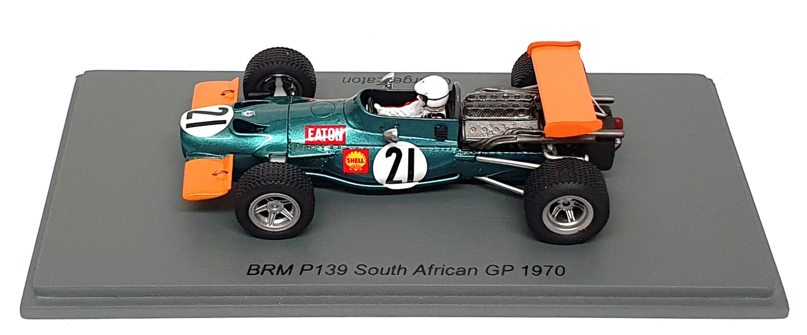 Spark 1/43 Scale S2347 - F1 BRM P139 #21 South Africa GP 1970 G. Eaton