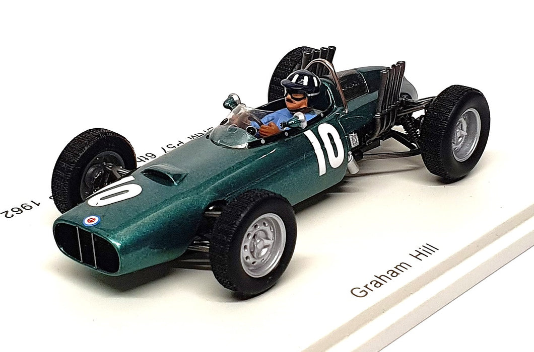 Spark 1/43 Scale S4792 - F1 BRM P57 #10 6th Monaco GP 1962 G. Hill