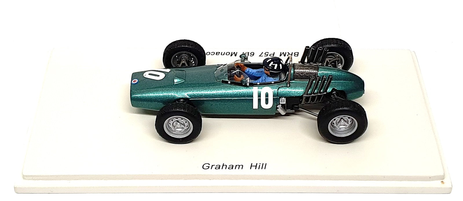 Spark 1/43 Scale S4792 - F1 BRM P57 #10 6th Monaco GP 1962 G. Hill