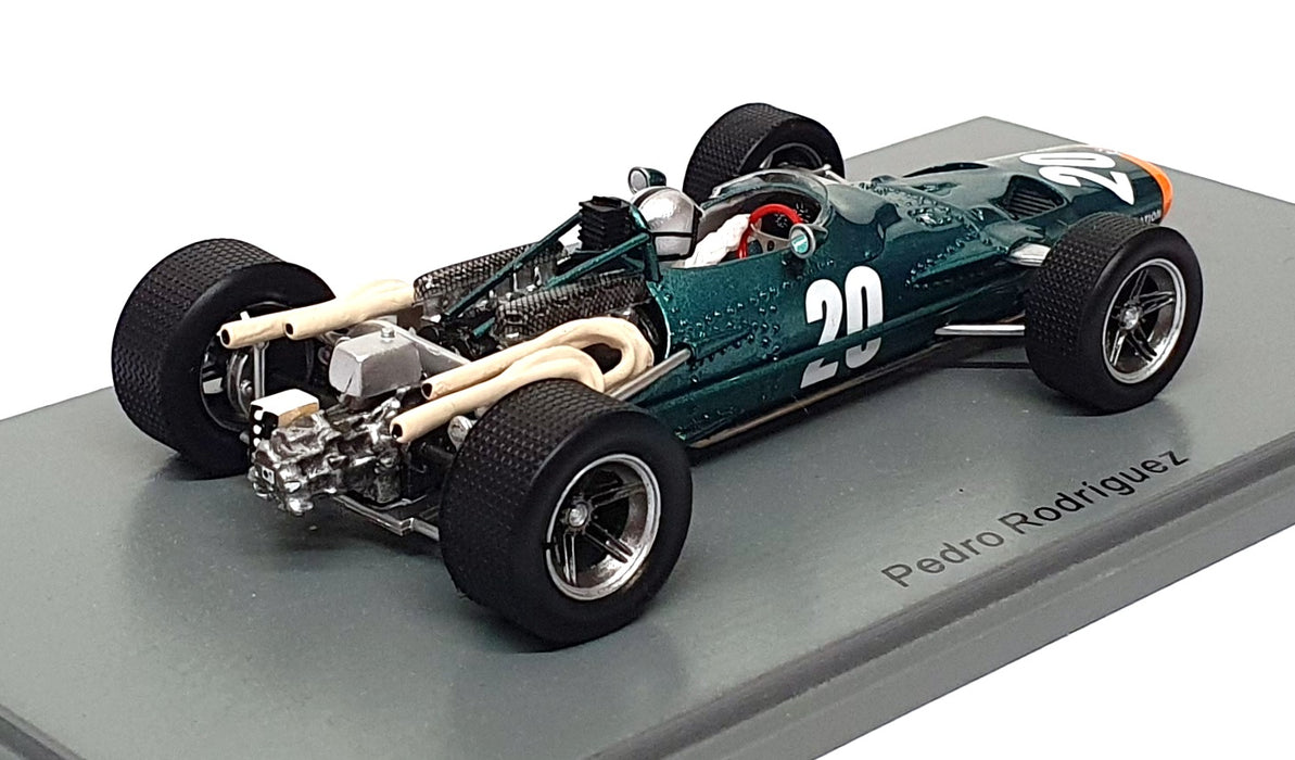 Spark 1/43 Scale S5702 - F1 BRM P133 #20 French GP 1968 Pedro Rodriguez