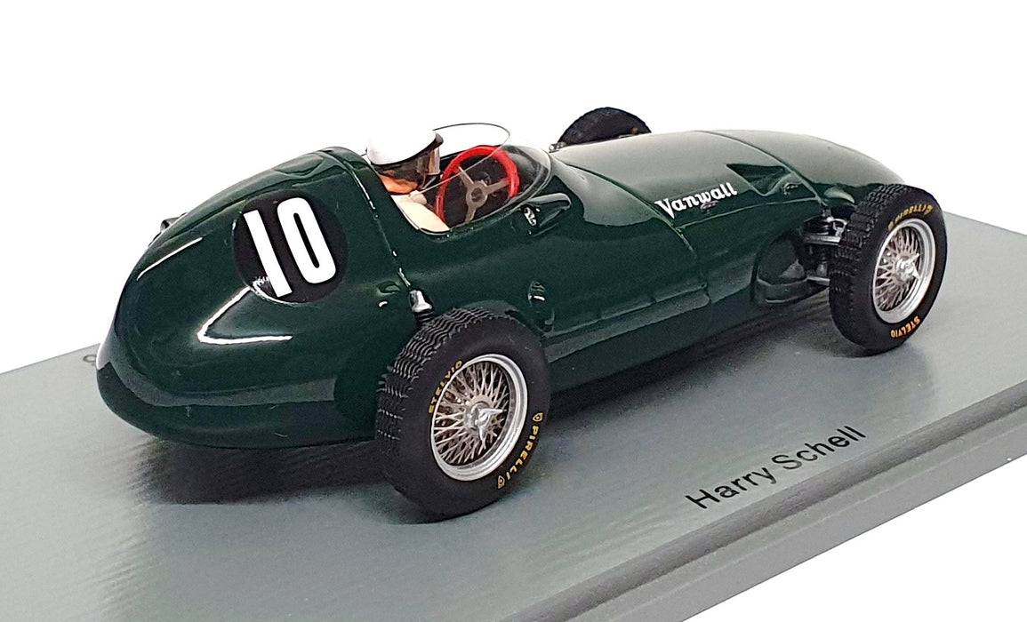 Spark 1/43 Scale S7203 - F1 Vanwall VW2 #10 4th Belgium GP 1956 Harry Schell