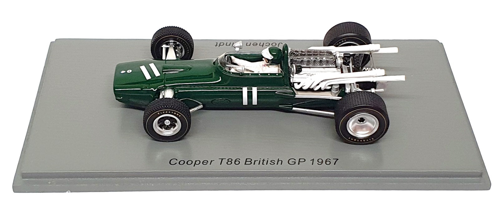 Spark 1/43 Scale S5295 - F1 Cooper T86 #11 British GP 1967 Jochen Rindt