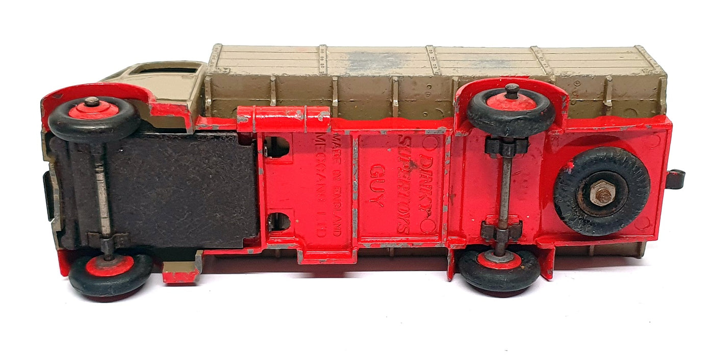 Dinky Supertoys 511 - Guy 4-Ton Lorry Truck - Fawn/Red