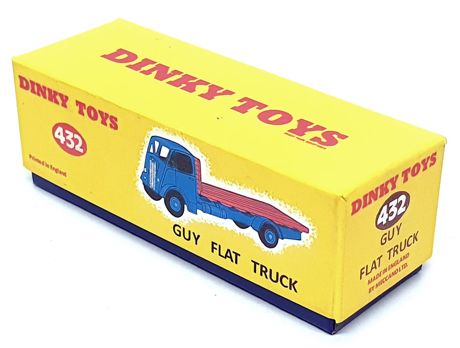 Dinky Toys 432 - Guy Flat Truck - Blue/Red