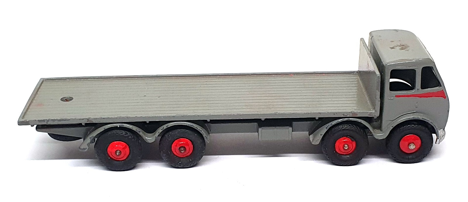 Dinky Supertoys 502 - Foden Flat Truck - Grey/Red