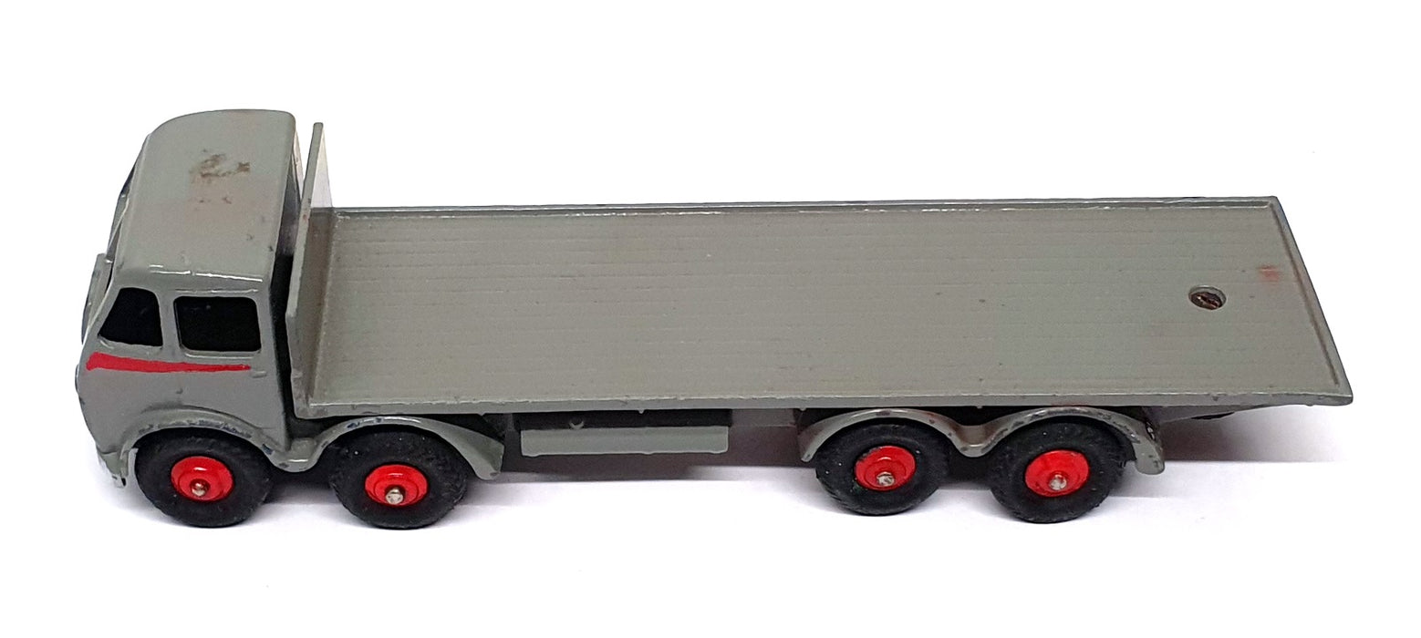 Dinky Supertoys 502 - Foden Flat Truck - Grey/Red
