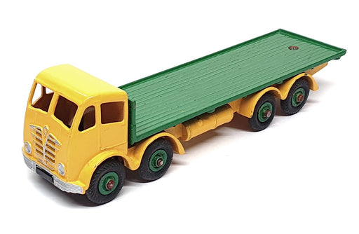 Dinky Supertoys 502 - Foden Flat Truck - Yellow/Green