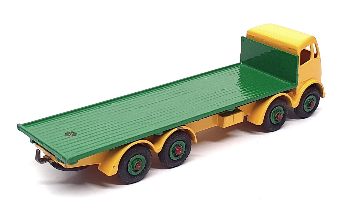 Dinky Supertoys 502 - Foden Flat Truck - Yellow/Green