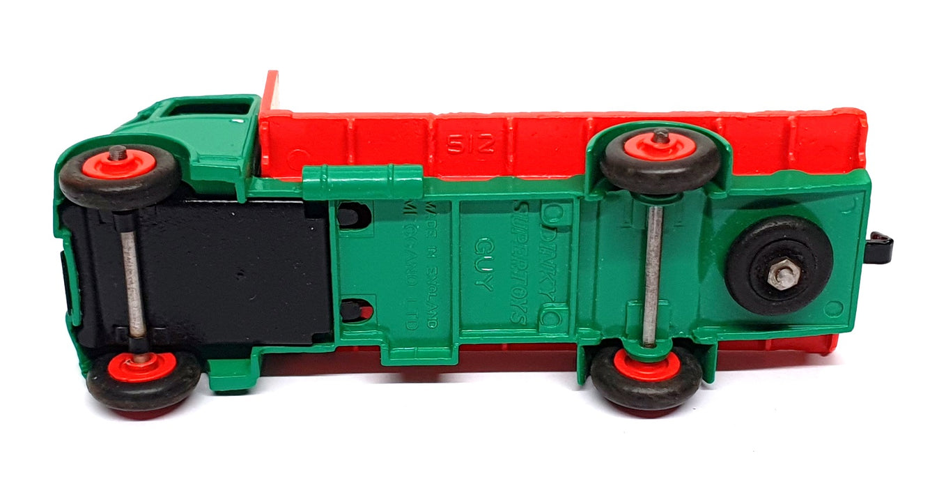 Dinky Supertoys 512 - Guy Flat Truck Model - Green/Red