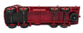 Dinky Toys Diecast 505 - Foden Flat Truck With Chains - Maroon