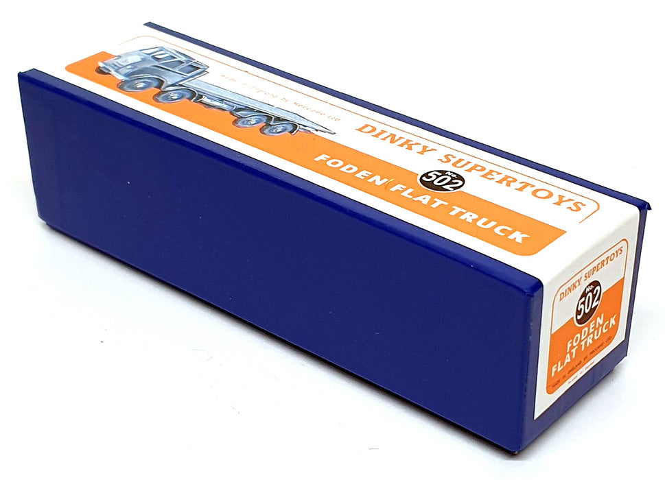 Dinky Supertoys 502 - Foden Flat Truck - Orange/Green