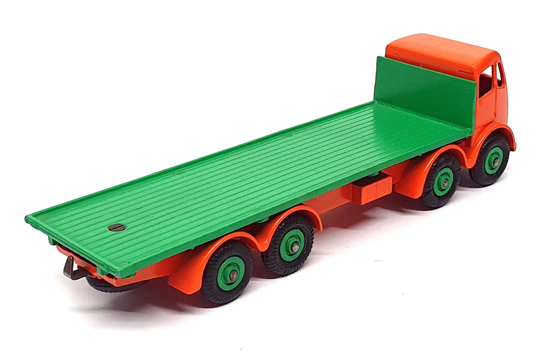 Dinky Supertoys 502 - Foden Flat Truck - Orange/Green