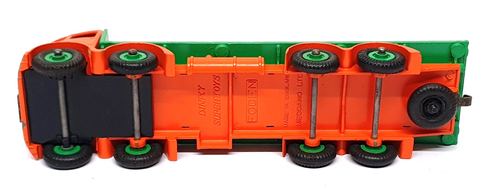 Dinky Supertoys 502 - Foden Flat Truck - Orange/Green