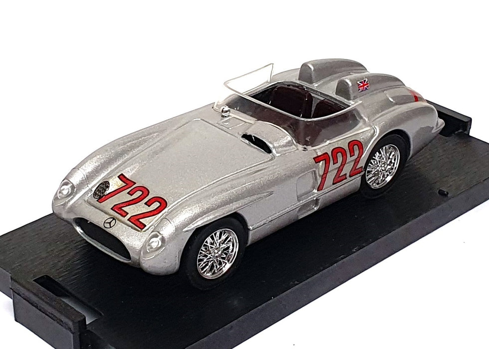 Brumm 1/43 Scale R190 - Mercedes Benz 300 SLR Roadster #722 Mille Miglia
