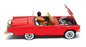 Corgi Appx 12cm Long Original Diecast 348 Ford Thunderbird Vegas TV Series - Red