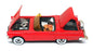 Corgi Appx 12cm Long Original Diecast 348 Ford Thunderbird Vegas TV Series - Red