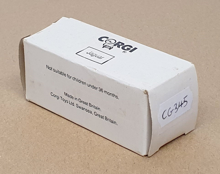 Corgi Appx 7.5cm Long Diecast CG345 - Jaguar XJS - Grey/Orange