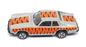 Corgi Appx 7.5cm Long Diecast CG345 - Jaguar XJS - Grey/Orange