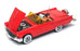 Corgi Appx 12cm Long Original Diecast 348 Ford Thunderbird Vegas TV Series - Red