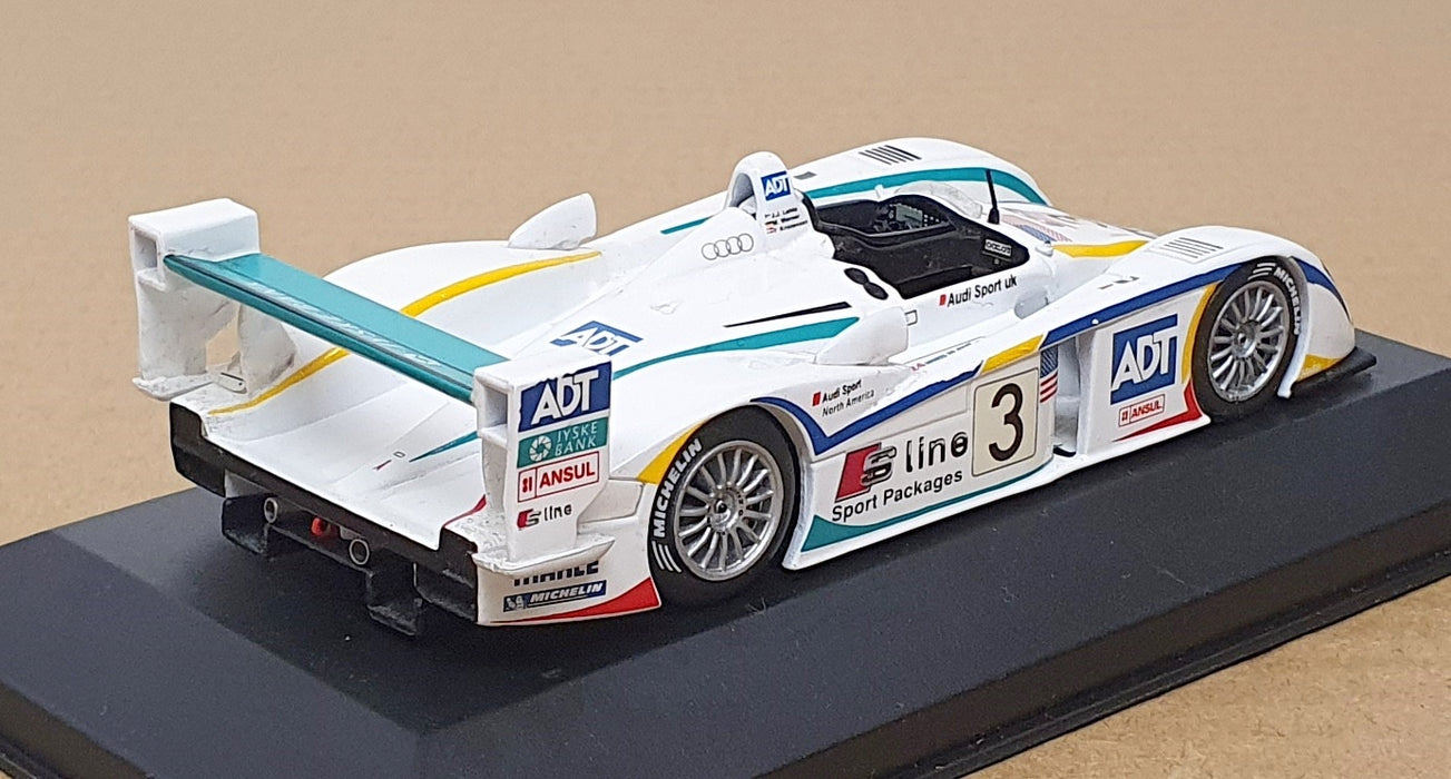 Ixo Models 1/43 Scale LM2005 - Audi R8 #3 Winner Le Mans 2005 - White 