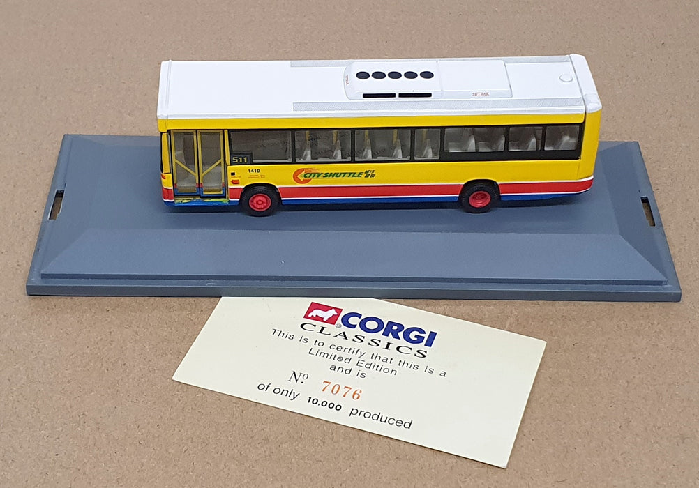 Corgi 1/76 Scale 42803 - Dennis Dart Plaxton Pointer Citybus Cityshuttle Rt. 511