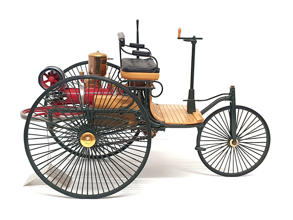 Franklin Mint 1/8 Scale B11SD65 - 1886 Benz Patent Motorwagen - Dk. Green