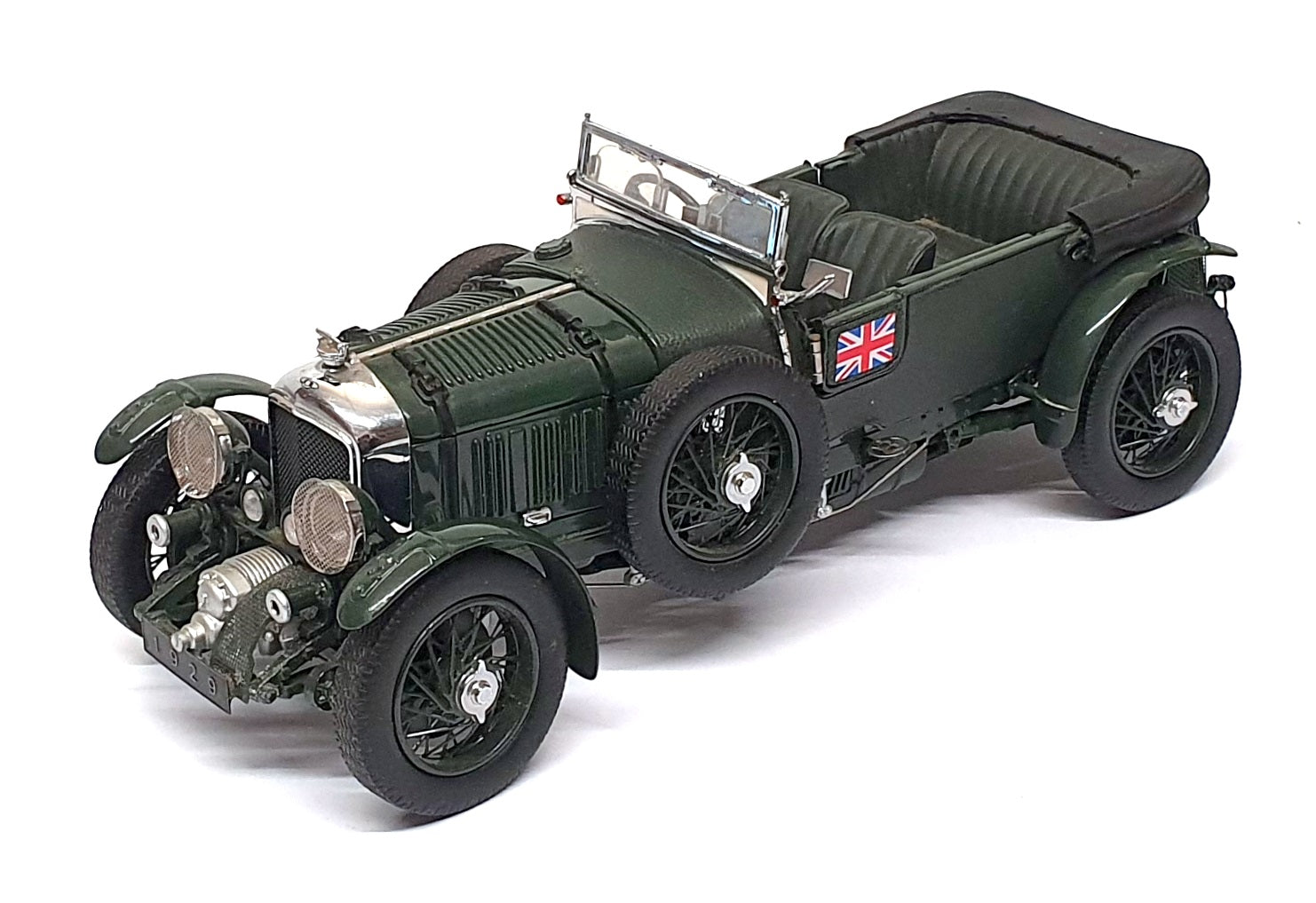 Franklin Mint 1/24 Scale B11TL09 - 1929 Bentley 4½ Litre Blower + Display Case