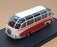 Schuco 1/43 Scale 02821 - Kassbohrer Setra S6 Bus - Cream/Red