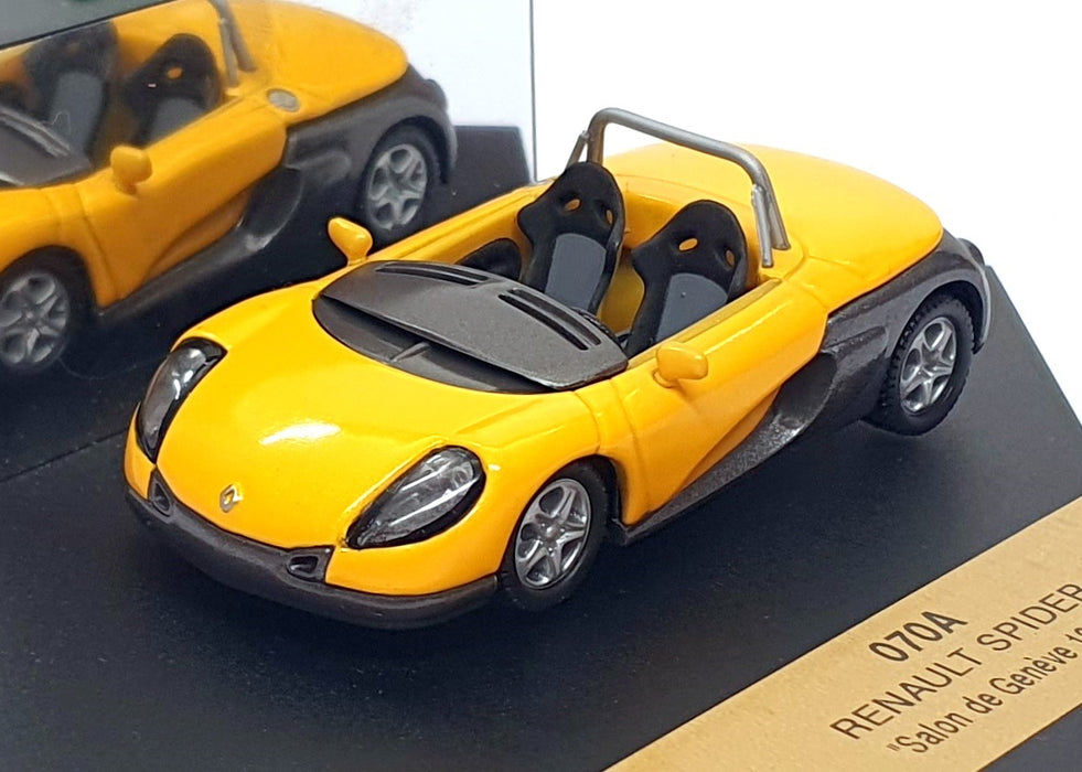 Vitesse 1/43 Scale Diecast 070A - 1995 Renault Sport Spider - Yellow