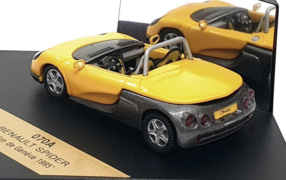 Vitesse 1/43 Scale Diecast 070A - 1995 Renault Sport Spider - Yellow