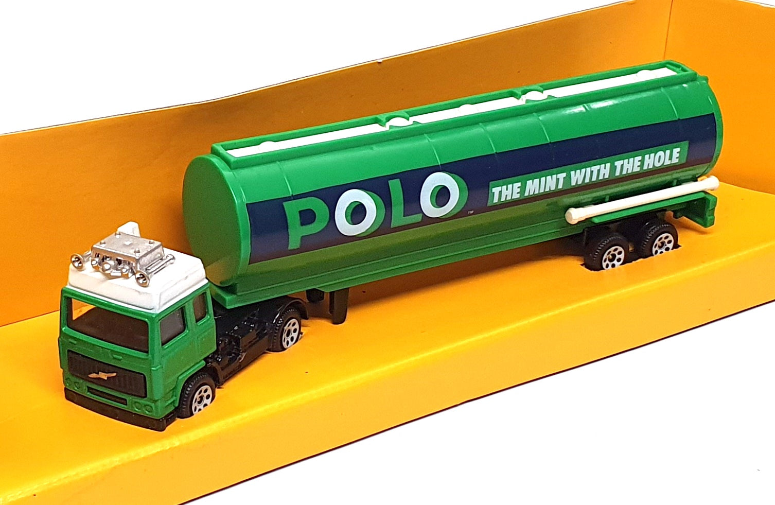 Corgi 1/64 Scale Diecast C1250 - Volvo Tanker Truck Polo Mints - Green