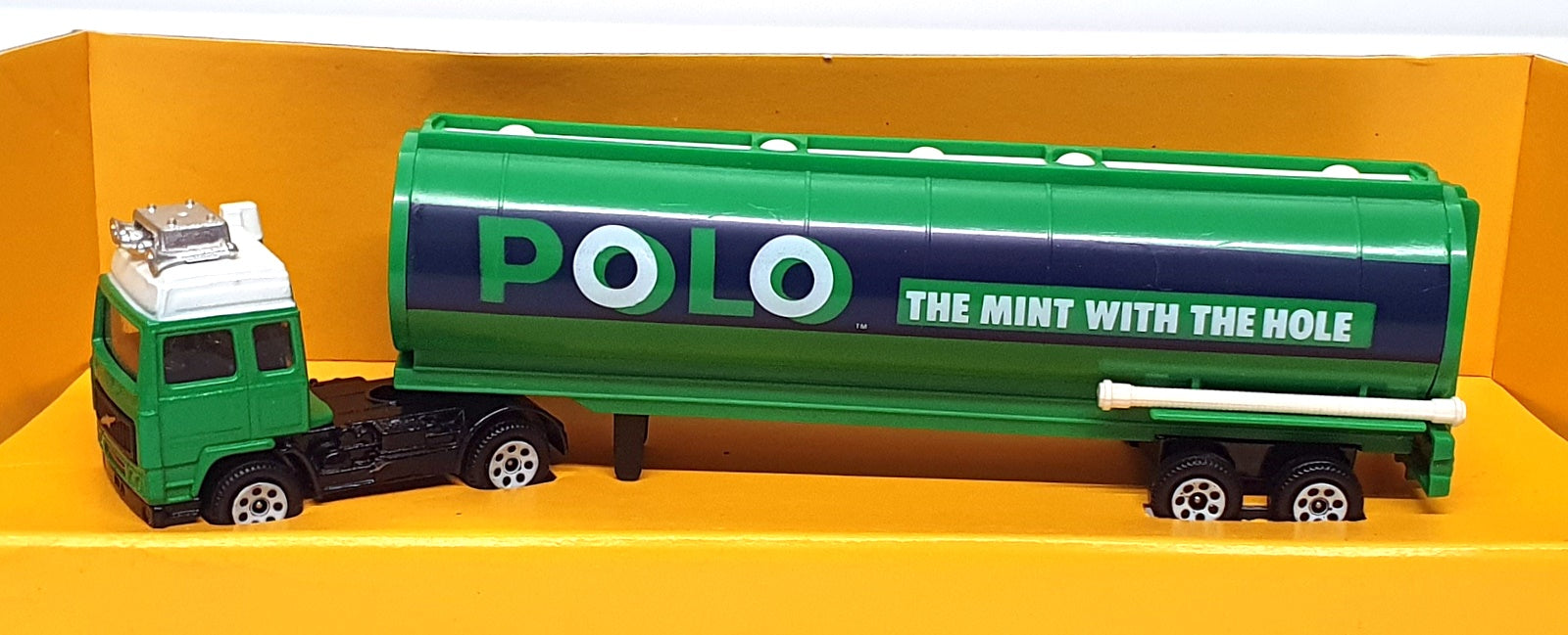 Corgi 1/64 Scale Diecast C1250 - Volvo Tanker Truck Polo Mints - Green