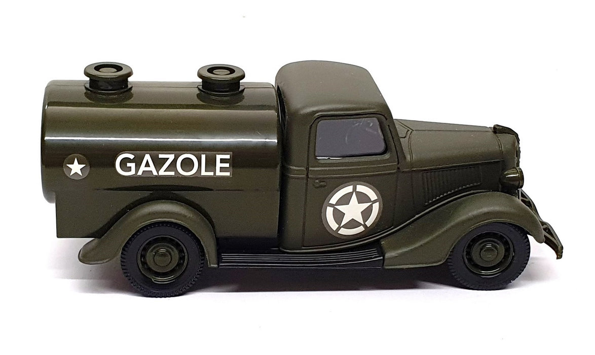 Solido 10.5cm Long 6120 - Ford Citerne Gazole Tanker Truck US Army - Green