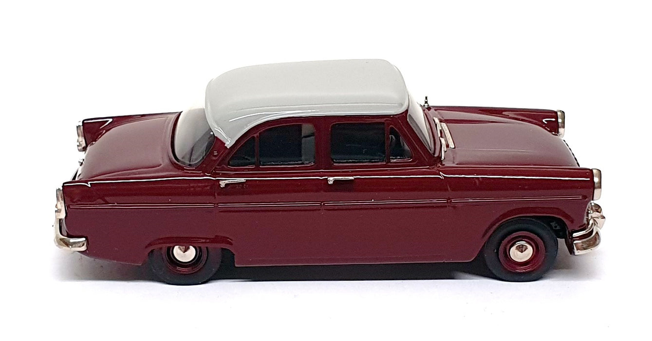 Lansdowne 1/43 Scale LDM57 - 1960 Ford Consul Mk2 - Imperial Maroon/Smoke Grey